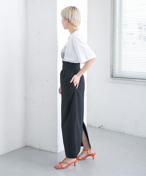 セール】ハイウエストIラインスカート（スカート）｜KBF（ケイビーエフ