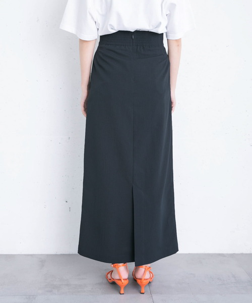 KBF（ケイビーエフ）の「ハイウエストIラインスカート（スカート・レディース・グリーン系その他/ネイビー/アイボリー・ONE）」の22枚目の写真