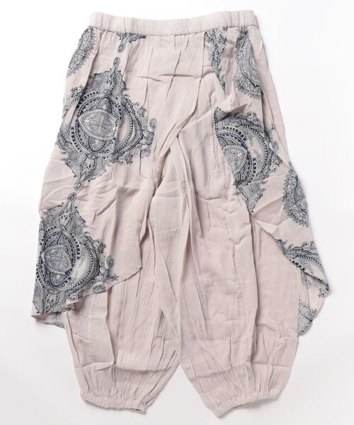 チャイハネ(チャイハネ)の「【チャイハネ】アシトラMEN'S変形サルエルパンツ(その他パンツ・メンズ・ホワイト/チャコール/ブルー/レンガ・FREE)」の2枚目の写真
