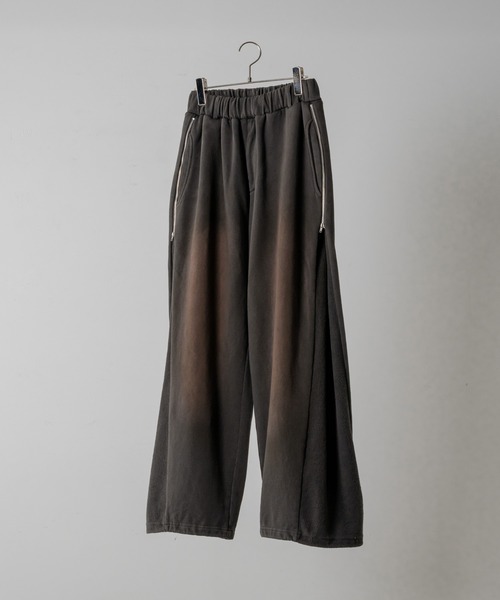soerteソエルテ3wayルーズインサイドアウトスウェットパンツ ブラウン 1 soerte スウェットパンツ ジャージ 3WAY LOOSE INSIDE OUT SWEAT