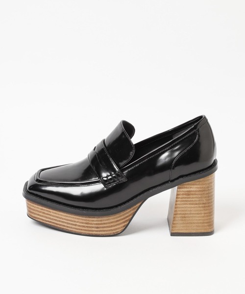 PAGEBOY(ページボーイ)の「クラシックヒールローファー(ローファー・レディース・ブラウン/ブラック・L/M)」の8枚目の写真