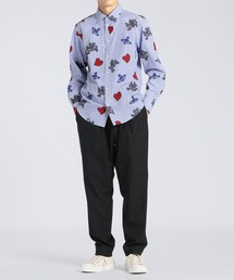 期間限定セール ヴィヴィアンウエストウッドハートと惑星刺ホワイトシャツ46 Vivienne Westwood（ヴィヴィアンウエストウッド）の「ｵｰｶﾞﾆｯｸ