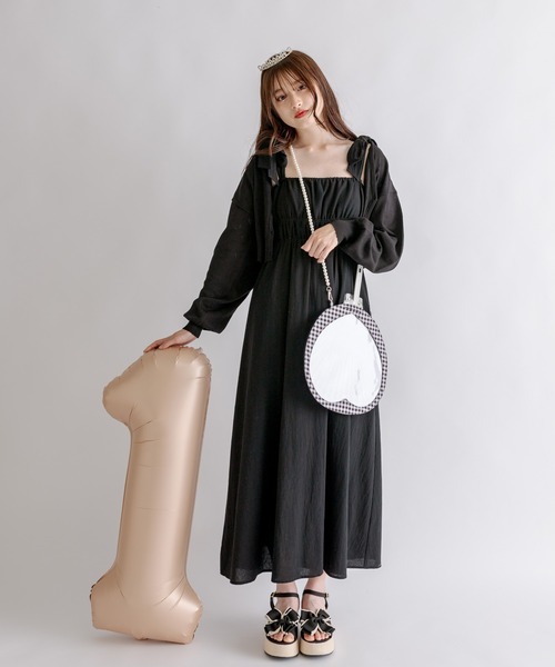 OLIVE des OLIVE（オリーブデオリーブ）の「Aimerianejoieうちわケース　1032200010（その他雑貨・レディース・ブラック/ピンク/ベージュ・FREE）」の17枚目の写真