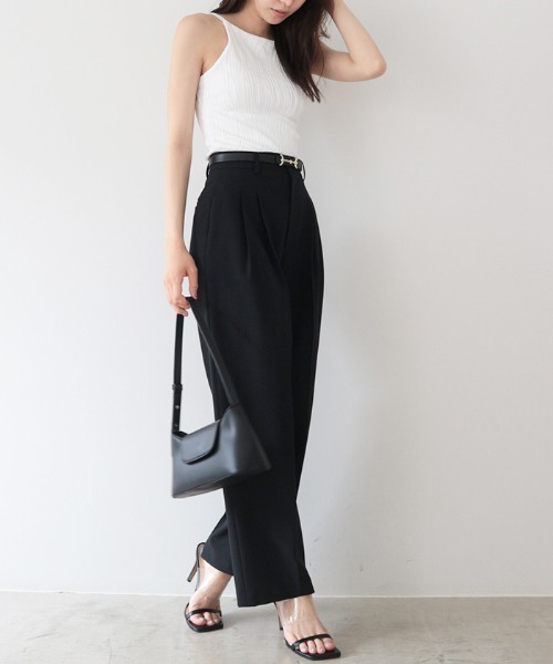 ソフトオックスファインタックパンツ（スラックス）｜AMBIENT（アンビエント）