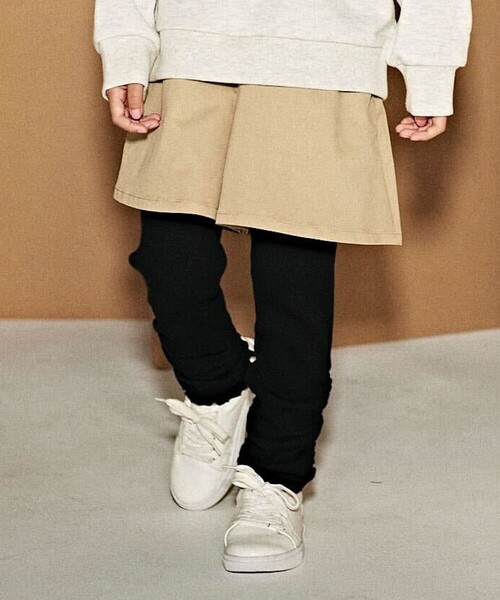 COMME CA ISM（コムサイズム）の「キュロット　スカート（その他パンツ・キッズ・サックスブルー/ベージュ/ピンクベージュ/ブラック・120cm/130cm/110cm/140cm/150cm）」の9枚目の写真