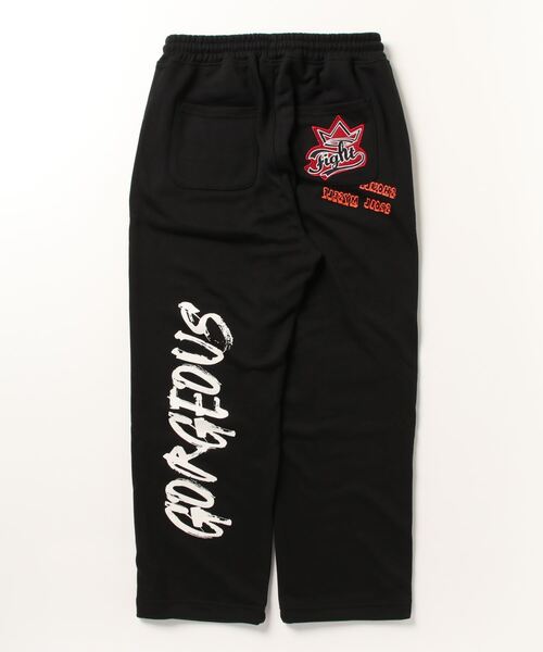 ８(eight)（エイト）の「ワッペンスウェットパンツ（スウェットパンツ・メンズ・ホワイト系その他/ブラック/グリーン・LARGE/MEDIUM）」の4枚目の写真