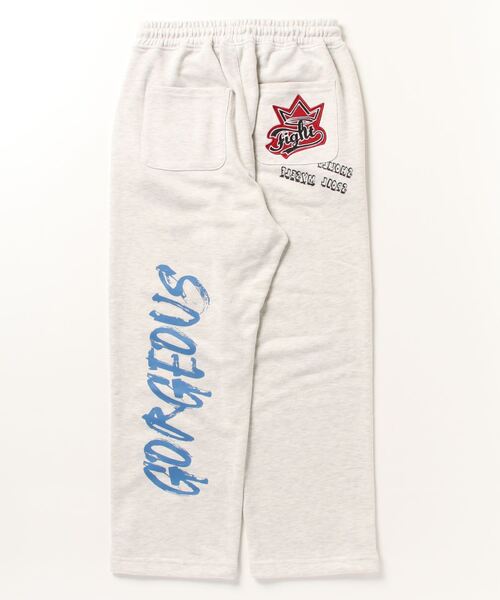 ８(eight)（エイト）の「ワッペンスウェットパンツ（スウェットパンツ・メンズ・ホワイト系その他/ブラック/グリーン・LARGE/MEDIUM）」の5枚目の写真