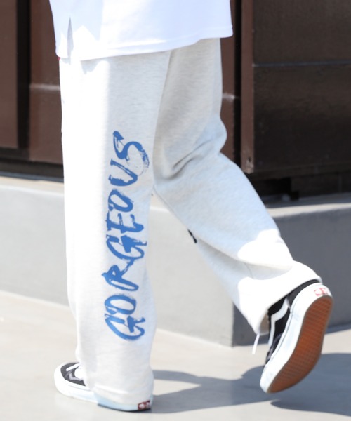８(eight)（エイト）の「ワッペンスウェットパンツ（スウェットパンツ・メンズ・ホワイト系その他/ブラック/グリーン・LARGE/MEDIUM）」の8枚目の写真
