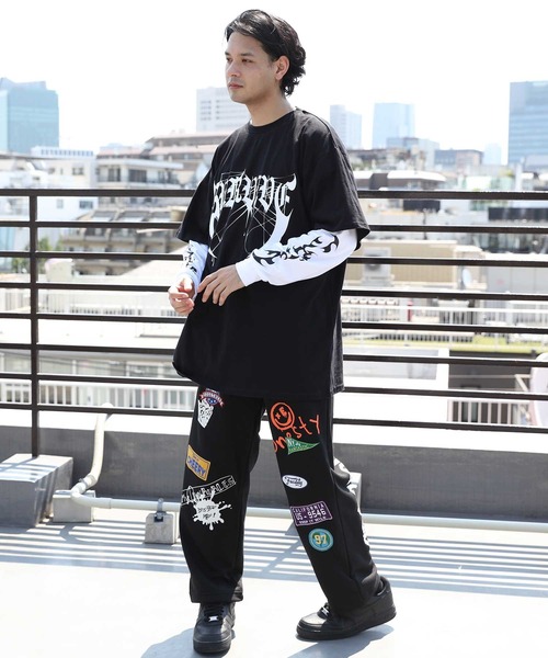 ８(eight)（エイト）の「ワッペンスウェットパンツ（スウェットパンツ・メンズ・ホワイト系その他/ブラック/グリーン・LARGE/MEDIUM）」の21枚目の写真