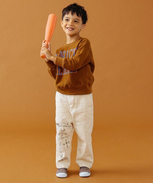 GO TO HOLLYWOOD（ゴートゥーハリウッド）の「GO TO HOLLYWOOD × B:MING by BEAMS / 別注 ヘリンボーン パンツ（100～150cm）（その他パンツ・キッズ・ベージュ/オリーブ・S/M/L）」の20枚目の写真