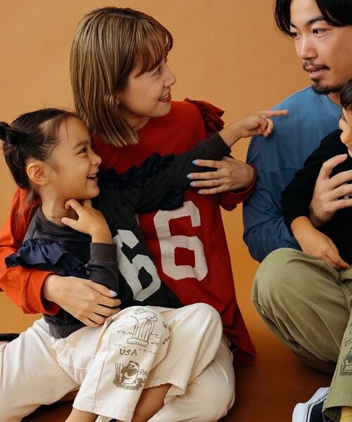 GO TO HOLLYWOOD（ゴートゥーハリウッド）の「GO TO HOLLYWOOD × B:MING by BEAMS / 別注 ヘリンボーン パンツ（100～150cm）（その他パンツ・キッズ・ベージュ/オリーブ・S/M/L）」の22枚目の写真