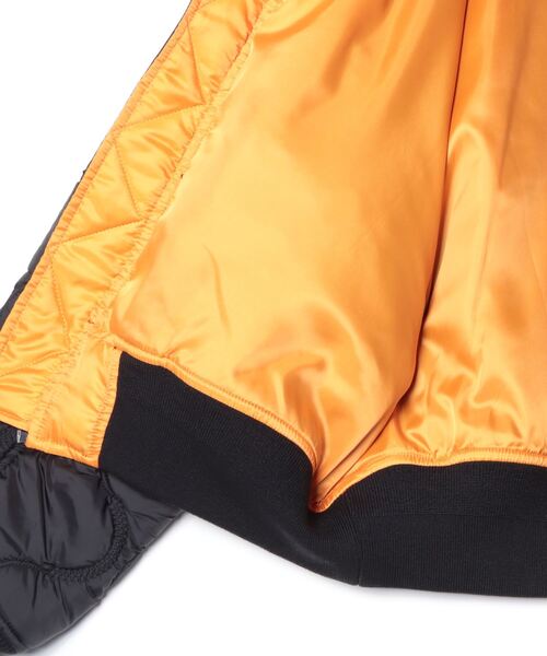 TOGA VIRILIS（トーガ ビリリース）の「Quilting blouson（MA-1・メンズ・ブラック・46/48）」の3枚目の写真