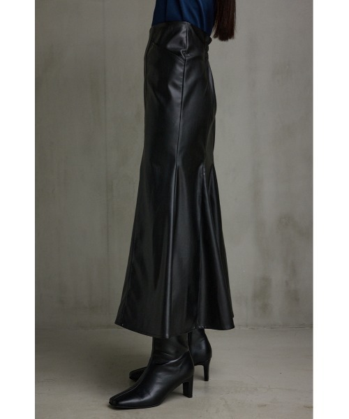 セール】フェイクレザーマーメイドスカート（スカート）｜AZUL BY