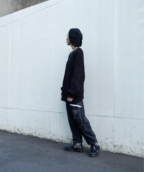 【セール】BL RACE KNIT CREWNECK KNIT/レースニット クルーネック（ニット/セーター）｜Bling Leads（ブリングリーズ）