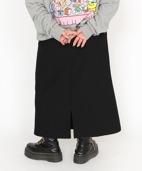 PUNYUS（プニュズ）の「バックスリットロングスカート（スカート