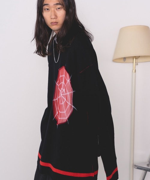 TENDER PERSON/テンダーパーソン SPIDER KNIT PULLOVER ニット