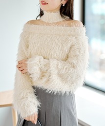 Chico | シャギーチョーカーショートニット(ニット/セーター)