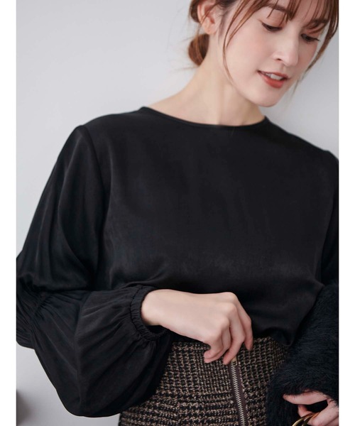 fifth(フィフス)の「【2024AW】Vネックシャギーニットカーディガン(カーディガン/ボレロ・レディース・グレー/ブラック/ホワイト・M)」の22枚目の写真