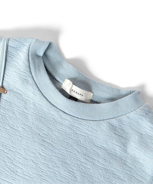 Seraph（セラフ）の「【裏起毛】スイーツモチーフポシェットチュニック（チュニック・キッズ・ラベンダー/ピンク/サックスブルー・130/140/80/90/110/120/95/100）」の13枚目の写真