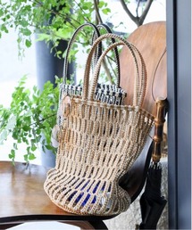 NOMBRE IMPAIR | アナンズ タテ柄バケットBAG(ショルダーバッグ)