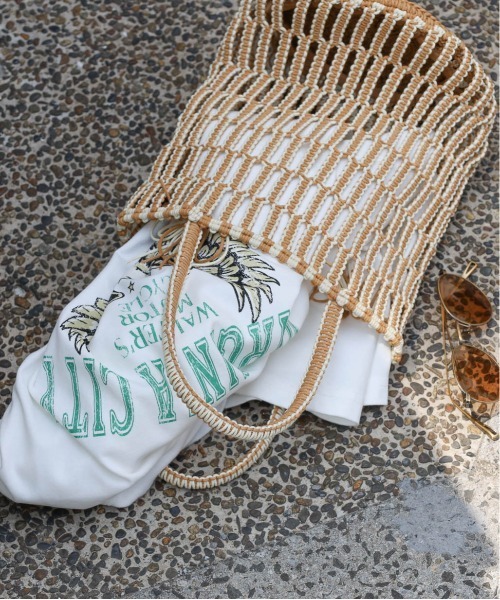 NOMBRE IMPAIR（ノンブルアンペール）の「アナンズ タテ柄バケットBAG（ショルダーバッグ・レディース・ブラック/ブラウン/グリーン・FREE）」の20枚目の写真