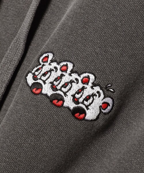 TOKYO CULTUART by BEAMS（トウキョウカルチャートバイビームス）の「Kousuke Shimizu / PSYCHOWORKS Hoodie（パーカー・メンズ・ホワイト/チャコールグレー・SMALL/MEDIUM/LARGE/X-LARGE）」の12枚目の写真