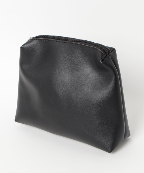 Libra Cue（リブラ キュー）の「ワンハンドルキャンバストート(ポーチ付き)（トートバッグ・レディース・ブラック・FREE）」の11枚目の写真