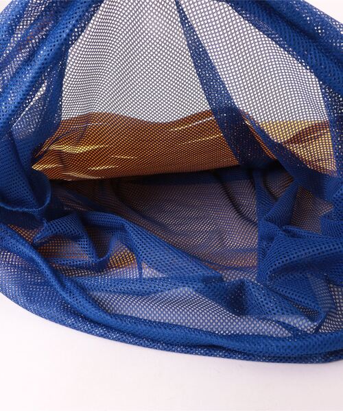 yoshiokubo（ヨシオクボ）の「yoshiokubo ヨシオクボ / CROSS LINE BAG L クロスラインビッグバッグ / YKS24901（トートバッグ・メンズ・グリーン/ブラック/イエロー・FREE）」の7枚目の写真