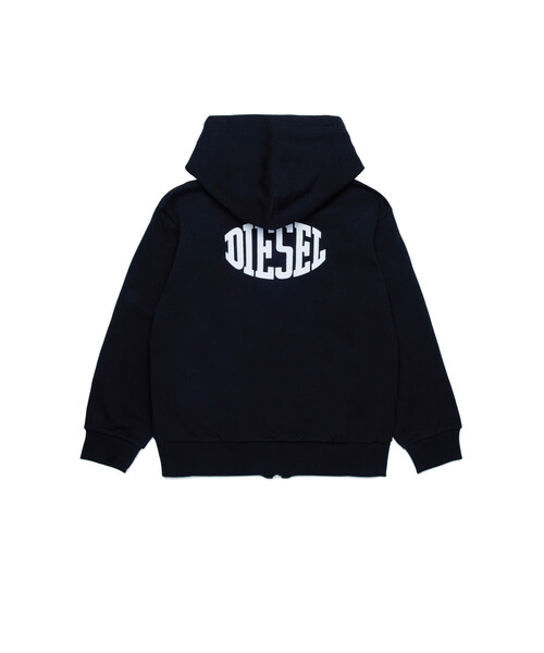 DIESEL（ディーゼル）の「キッズ スウェット パーカー SBOLCZIP OVER（パーカー・キッズ・ブラック・14Y/10Y/4Y/16Y/12Y/8Y/6Y）」の3枚目の写真