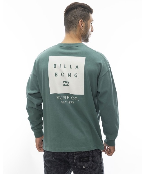 BILLABONG（ビラボン）の「BILLABONG メンズ SQUARE LOGO ロンT