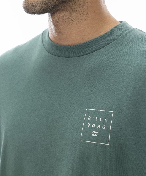 BILLABONG（ビラボン）の「BILLABONG メンズ SQUARE LOGO ロンT 【2024年春夏モデル】/ビラボンスクエアブランドロゴプリントリラックスシルエットロングスリーブ長袖ロンT・カットソー（Tシャツ/カットソー・メンズ・ホワイト/オートミール/グリーン系その他/ブラック・LARGE/X-LARGE/MEDIUM）」の14枚目の写真