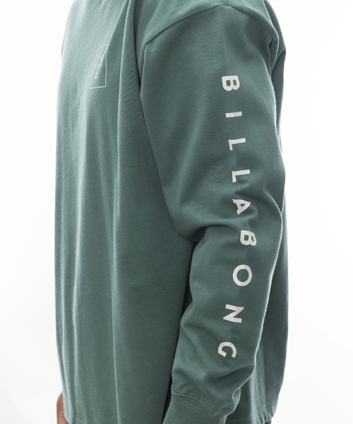 BILLABONG（ビラボン）の「BILLABONG メンズ SQUARE LOGO ロンT 【2024年春夏モデル】/ビラボンスクエアブランドロゴプリントリラックスシルエットロングスリーブ長袖ロンT・カットソー（Tシャツ/カットソー・メンズ・ホワイト/オートミール/グリーン系その他/ブラック・LARGE/X-LARGE/MEDIUM）」の15枚目の写真