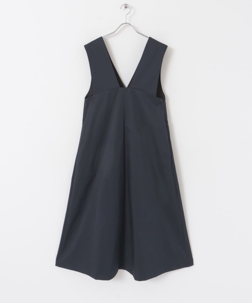 F by ROSSO（エフバイロッソ）の「F by ROSSO　メモリータフタ2WAYジャンパーワンピース（ジャンパースカート・レディース・オフホワイト/ネイビー・38/36）」の11枚目の写真