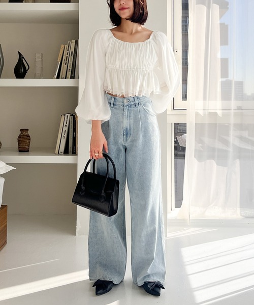 ブラウス シャツ FEATHER TULLE BLOUSE レディース 楽天市場】スワトウ刺繍（シャツ・ブラウス｜トップス