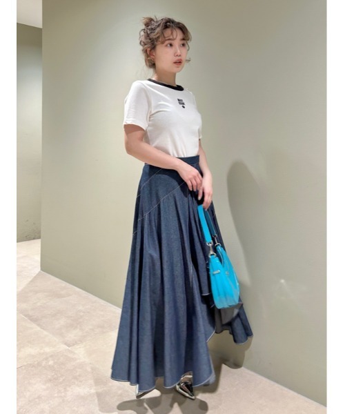 LILY BROWN（リリーブラウン）の「【WEB・一部店舗限定カラー】【LILY BROWN×MARY QUANT】クラシックコンパクトTシャツ（Tシャツ/カットソー・レディース・その他/ブラック/グリーン/ホワイト・FREE）」の13枚目の写真