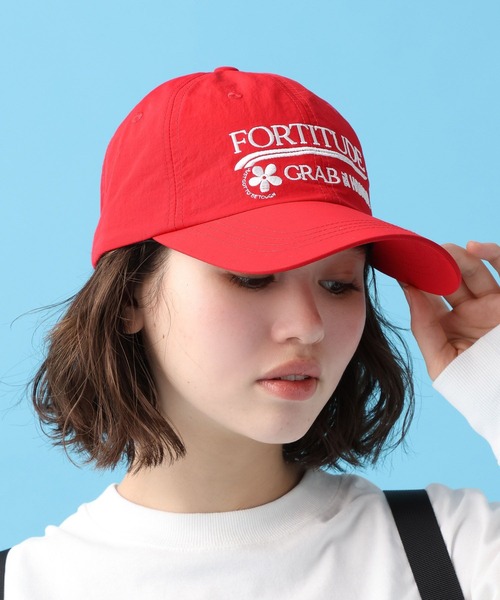 PBLIM(ページボーイリム)の「PBLIM/シシュウロゴキャップ(キャップ・レディース・イエロー/ブラック/レッド/グリーン・FREE)」の7枚目の写真