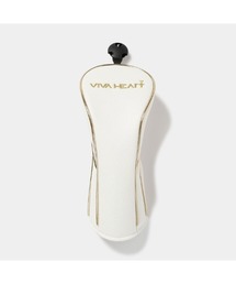 VIVA HEART(ビバハート)の【VIVA HEART/GOLF】シュリンクレザーメタリックヘッドカバー フェアウェイ用(ゴルフグッズ)