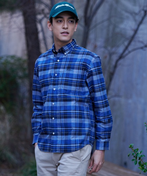 Eddie Bauer(エディーバウアー)の「タイドゥランズ 長袖 シャツ(シャツ/ブラウス・メンズ・バーガンディー/グリーン/サンドベージュ/ダークグレー/ベージュ/ダークベージュ/インディゴブルー/ブラック/ダークオリーブ/グレー/スモークグレー/ブルー・M/L/XL/XXL/S)」の11枚目の写真