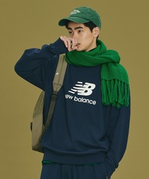 New Balance（ニューバランス）の「Sport Essentials Stacked Logo スウェットクルー（スウェット）」