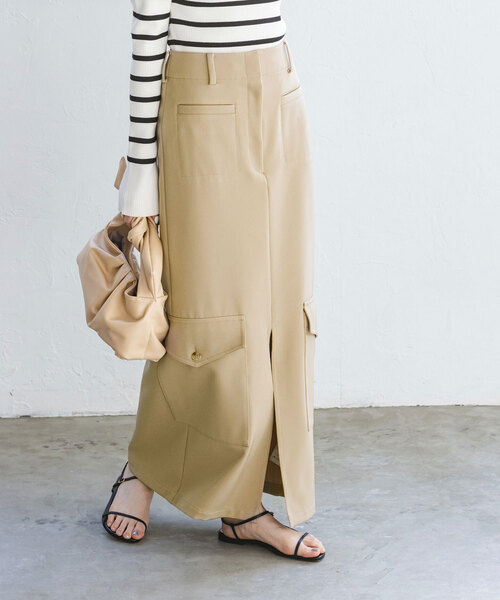 【新品】【未使用】NOBLE ペンシルスカート Noble（ノーブル）の「ペンシルカーゴスカート（スカート）」 - WEAR