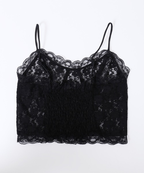 もと※プロフ必読 様☆専用 WCJレースキャミソール(ブラック) もと