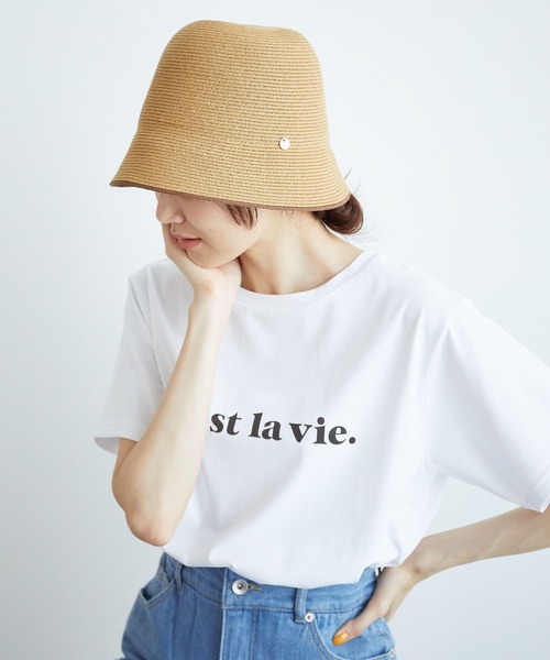 ROPE' PICNIC（ロペピクニック）の「ウォッシャブルブレードベルハット（ハット・レディース・ベージュ/ブラック/ブラウン系その他3・FREE）」の3枚目の写真