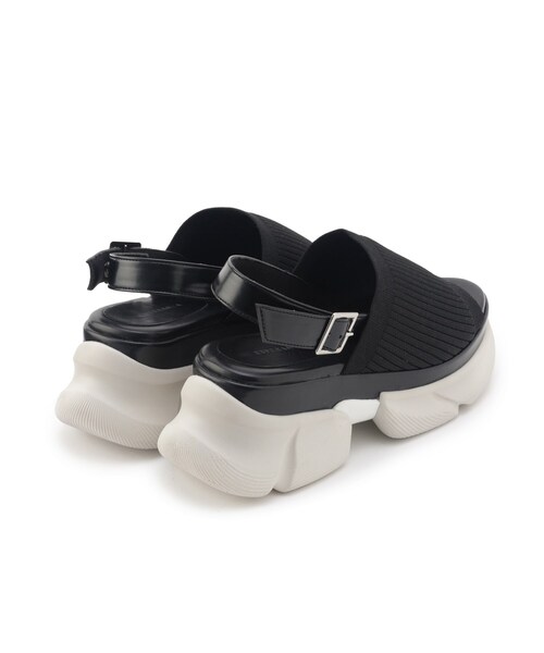 ESPERANZA(エスペランサ)の「ニットアッパーサンダル 24SS(サンダル・レディース・ホワイト系3/ブラック系2/グレー系2/ベージュ系2・S/M/L/LL)」の14枚目の写真