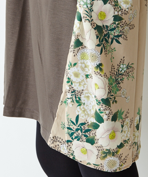 ふりふ（フリフ）の「椿うさぎカットワンピース（ワンピース）」 - WEAR