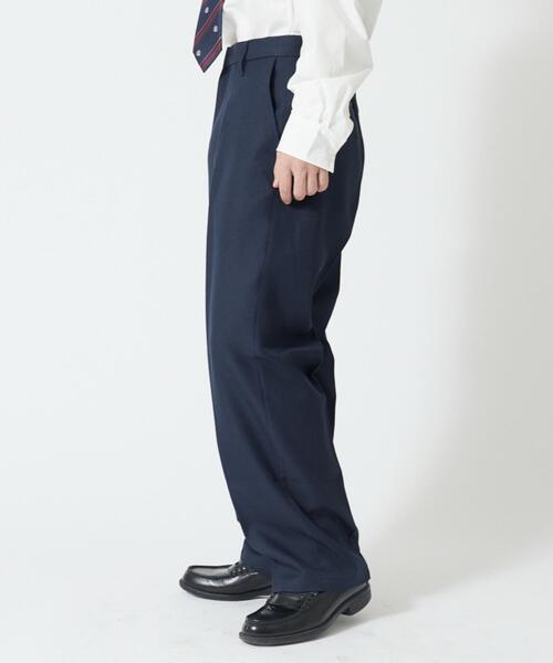 WEGO(ウィゴー)の「WEGO/メンズスクールセミワイドスラックス(スラックス・メンズ・グレー/ブラック/ネイビー・MEDIUM/LARGE)」の7枚目の写真