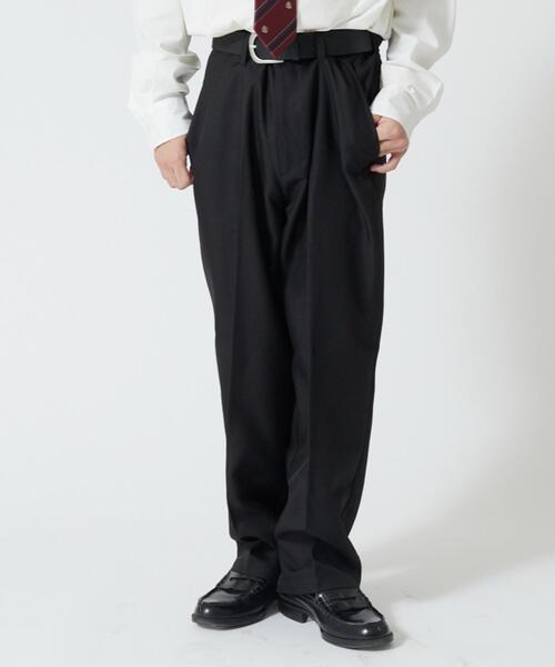 WEGO(ウィゴー)の「WEGO/メンズスクールセミワイドスラックス(スラックス・メンズ・グレー/ブラック/ネイビー・MEDIUM/LARGE)」の17枚目の写真