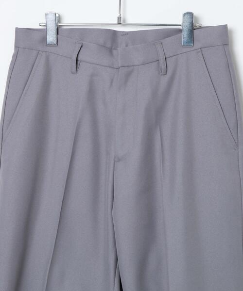 WEGO(ウィゴー)の「WEGO/メンズスクールセミワイドスラックス(スラックス・メンズ・グレー/ブラック/ネイビー・MEDIUM/LARGE)」の12枚目の写真