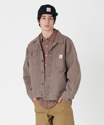 Levi's（リーバイス）の「Levi's/リーバイス WORKWEAR サンライズトラッカージャケット ブラウン PLUM TRUFFLE（デニムジャケット・メンズ）」