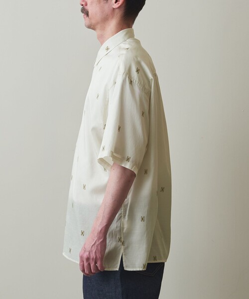 Steven Alan ジャズプリントレギュラーカラーショートスリーブシャツ Steven Alan（スティーブンアラン）の「＜Steven Alan＞ ジャズ