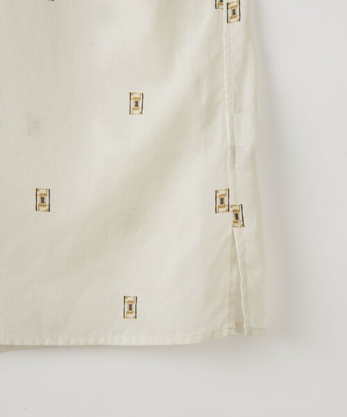 Steven Alan ジャズプリントレギュラーカラーショートスリーブシャツ STEVEN ALAN シャツ 「Steven Alan」 ジャズ プリント